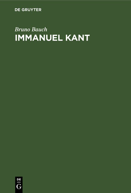 Immanuel Kant
