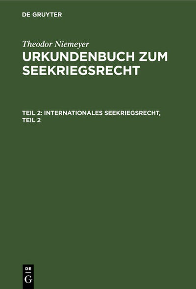 Internationales Seekriegsrecht, Teil 2