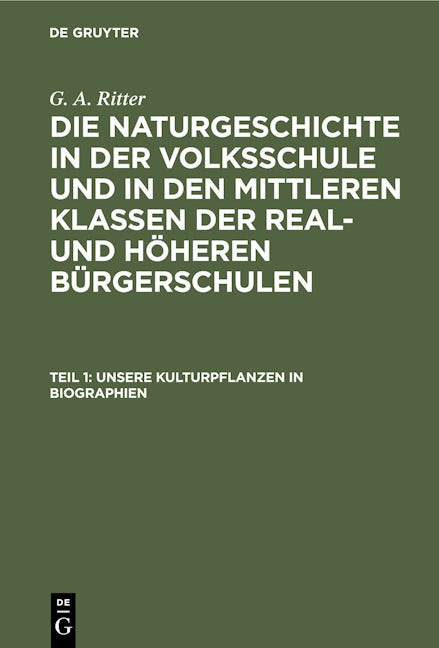Unsere Kulturpflanzen in Biographien
