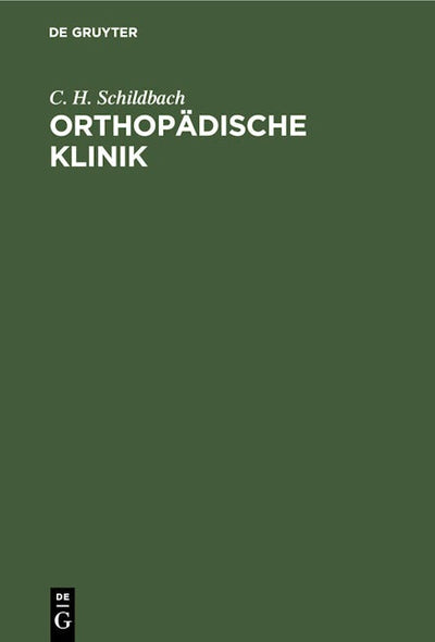 Orthopädische Klinik