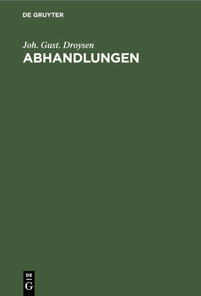 Abhandlungen