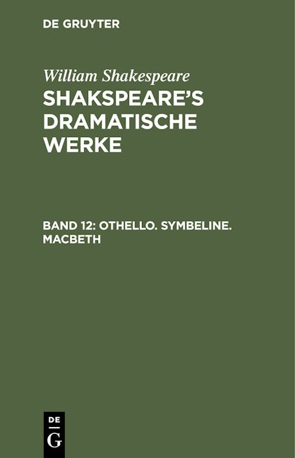 Othello. Symbeline. Macbeth