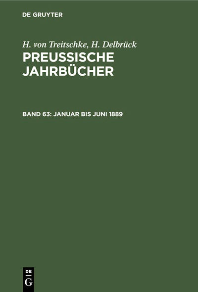 Januar bis Juni 1889