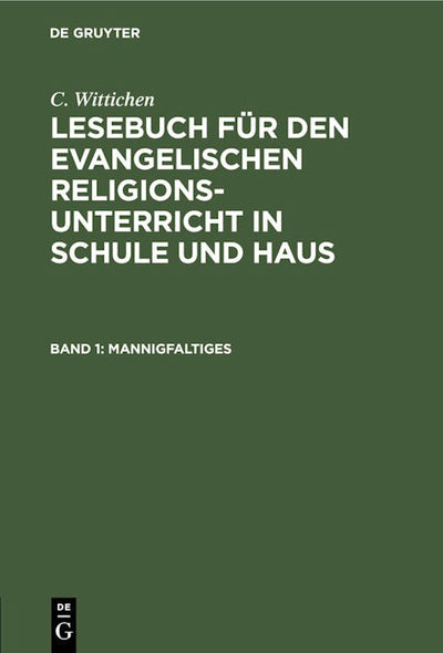 Mannigfaltiges