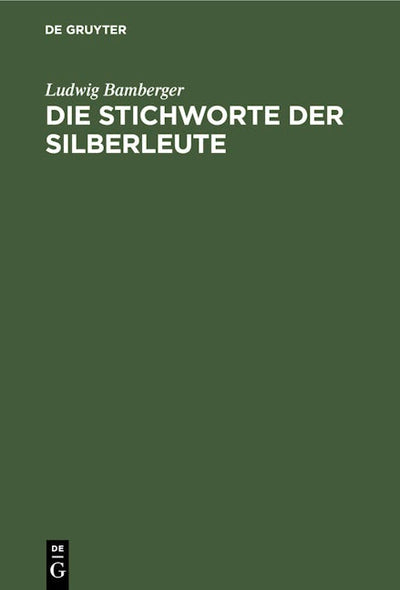 Die Stichworte der Silberleute