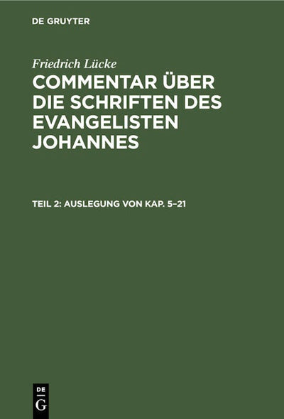 Auslegung von Kap. 5–21