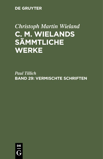 Vermischte Schriften
