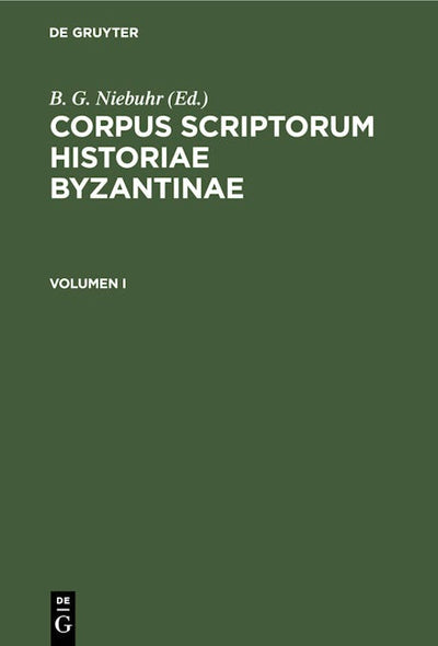 Corpus scriptorum historiae Byzantinae. Chronicon Paschale. Volumen I