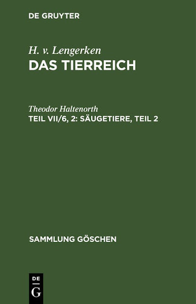Säugetiere, Teil 2