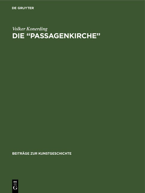 Die “Passagenkirche”