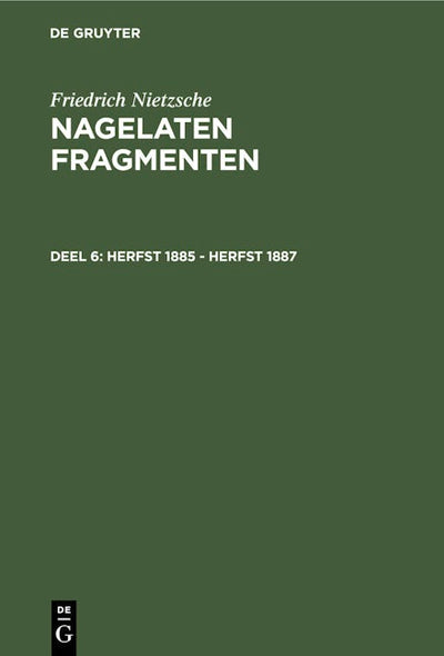 Herfst 1885 - herfst 1887