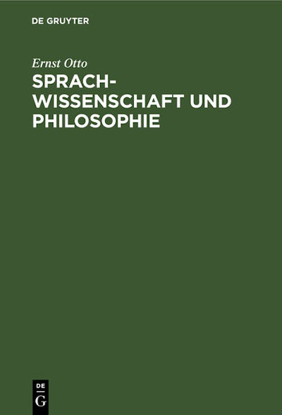 Sprachwissenschaft und Philosophie