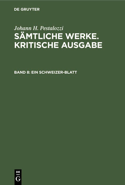 Ein Schweizer-Blatt