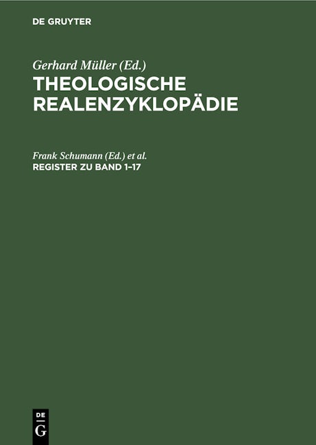 Register zu Band 1–17