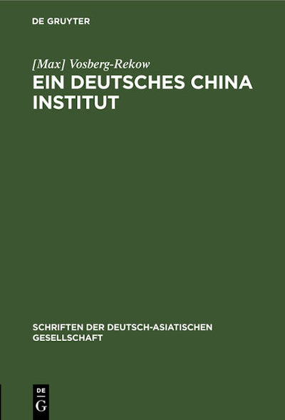 Ein deutsches China-Institut