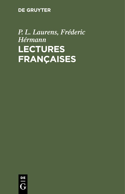 Lectures françaises