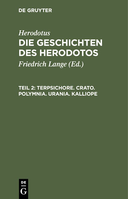 Terpsichore. Crato. Polymnia. Urania. Kalliope