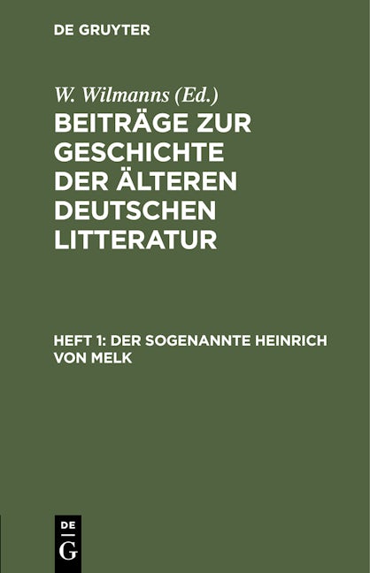 Der sogenannte Heinrich von Melk