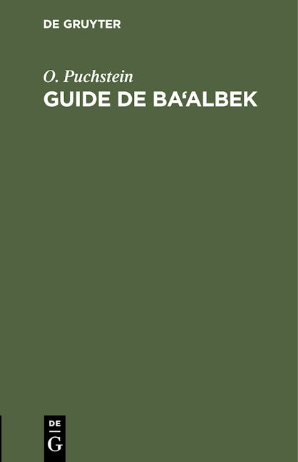 Guide de Ba‘albek