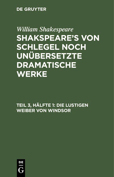 Die lustigen Weiber von Windsor