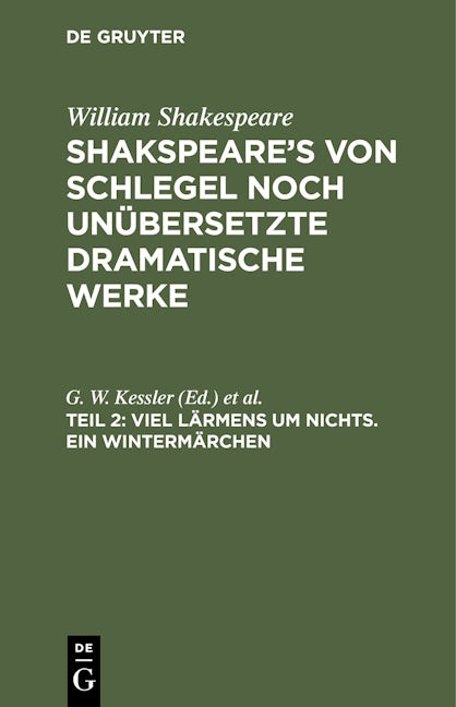 Viel Lärmens um Nichts. Ein Wintermärchen