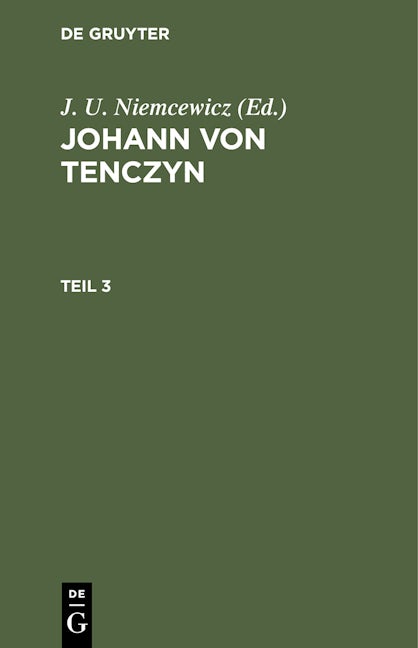 Johann von Tenczyn. Teil 3