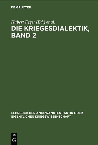 Die Kriegesdialektik
