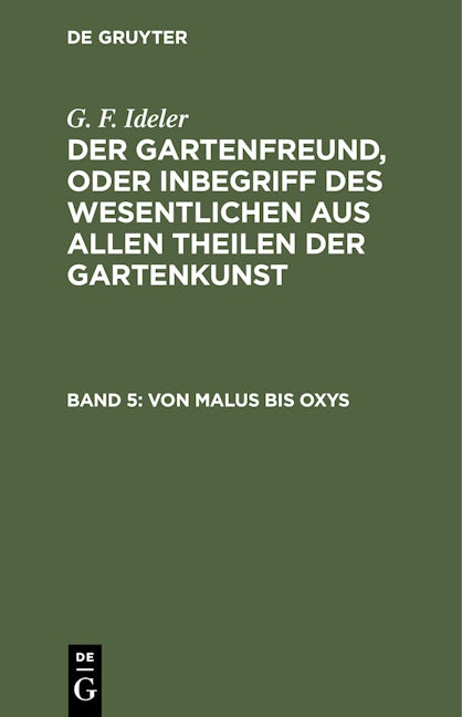 Von Malus bis Oxys