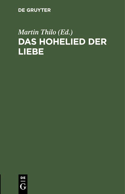 Das Hohelied der Liebe
