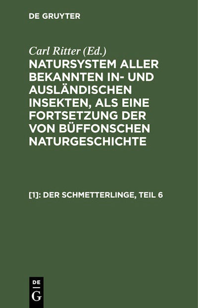 Der Schmetterlinge, Teil 6