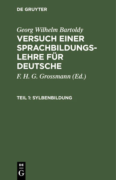 Sylbenbildung