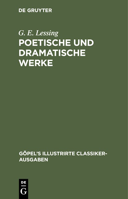 Poetische und dramatische Werke