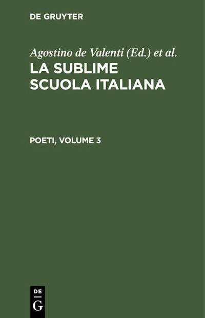 Poeti, Volume 3: Orlando furioso