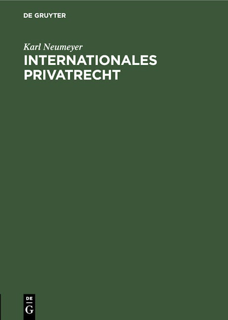 Internationales Privatrecht