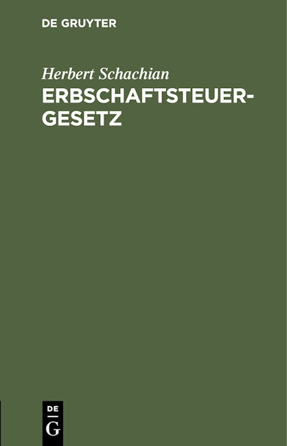 Erbschaftsteuergesetz