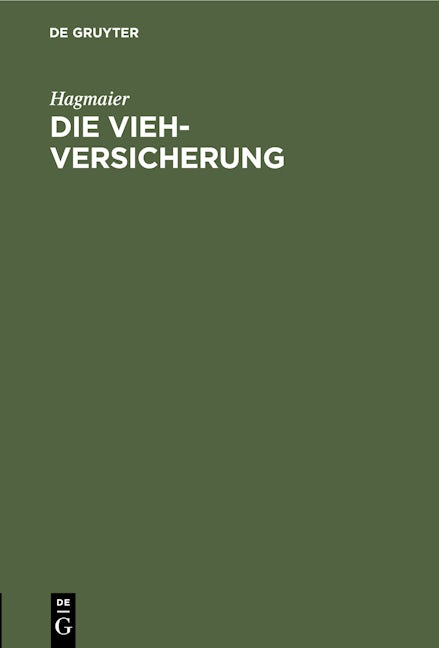 Die Vieh-Versicherung