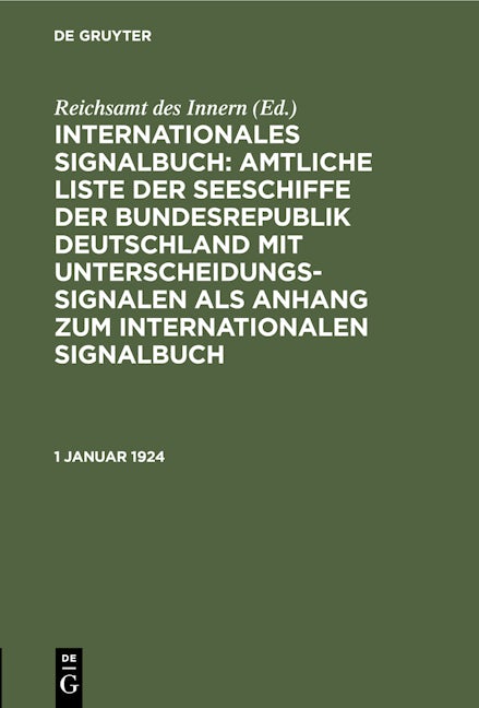 Book cover image for 8767 ISBN: 9783112453896