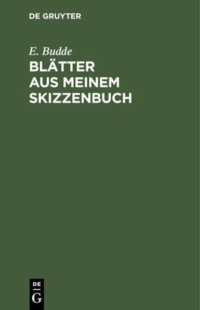 Blätter aus meinem Skizzenbuch