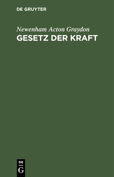 Gesetz der Kraft