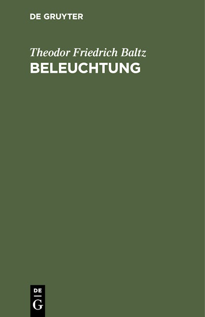 Beleuchtung