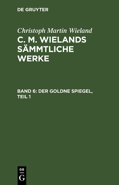 Der Goldne Spiegel, Teil 1