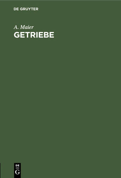 Getriebe