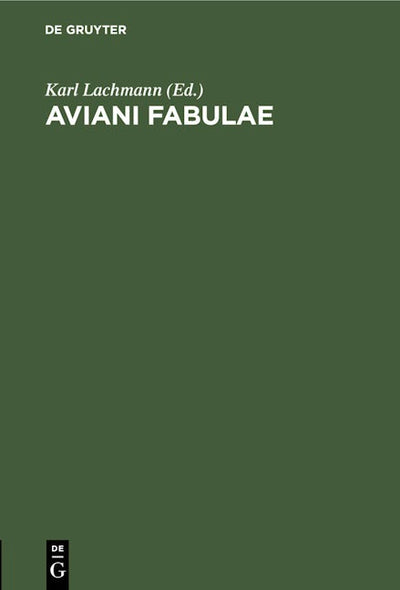 Aviani Fabulae