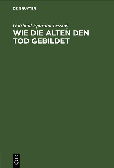 Wie die Alten den Tod gebildet