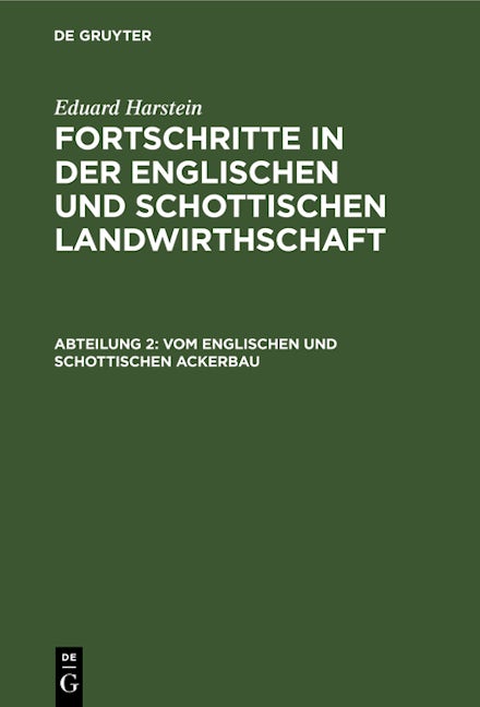 Vom englischen und schottischen Ackerbau