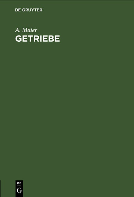 Getriebe