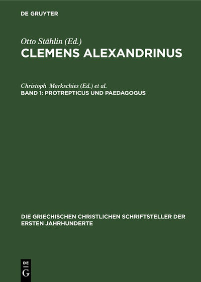 Protrepticus und Paedagogus