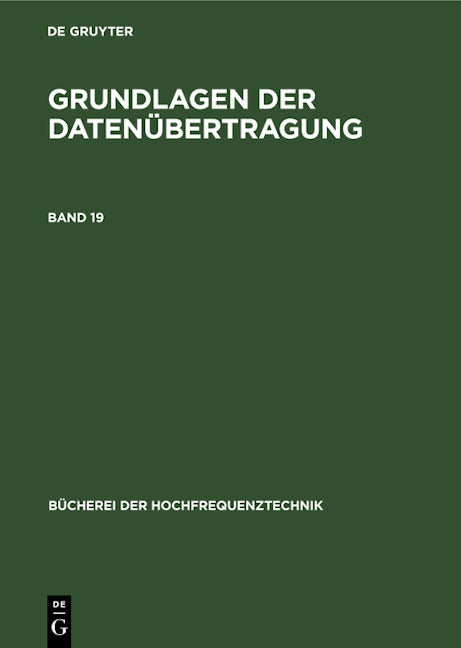 Grundlagen der Datenübertragung