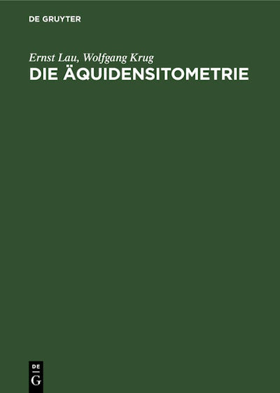 Die Äquidensitometrie