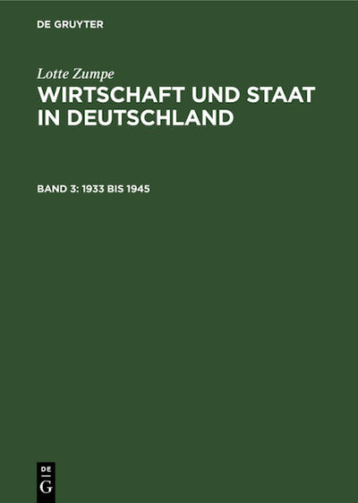 1933 bis 1945